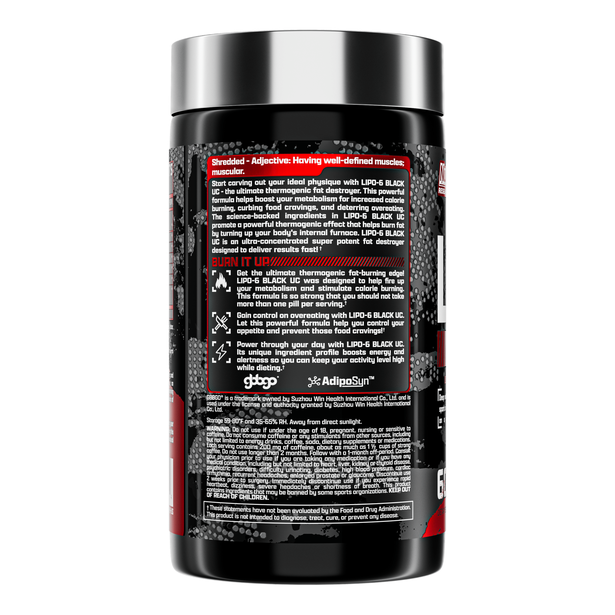 LIPO - 6 BLACK ULTRA CONCENTRATE - Bodybuilding.com