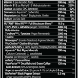 Mutant Mind F'k - Nootropic Pre - Workout - Bodybuilding.com