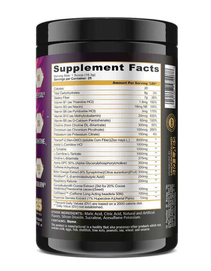 Panda Supplements Burn MAX Thermogenic - Bodybuilding.com