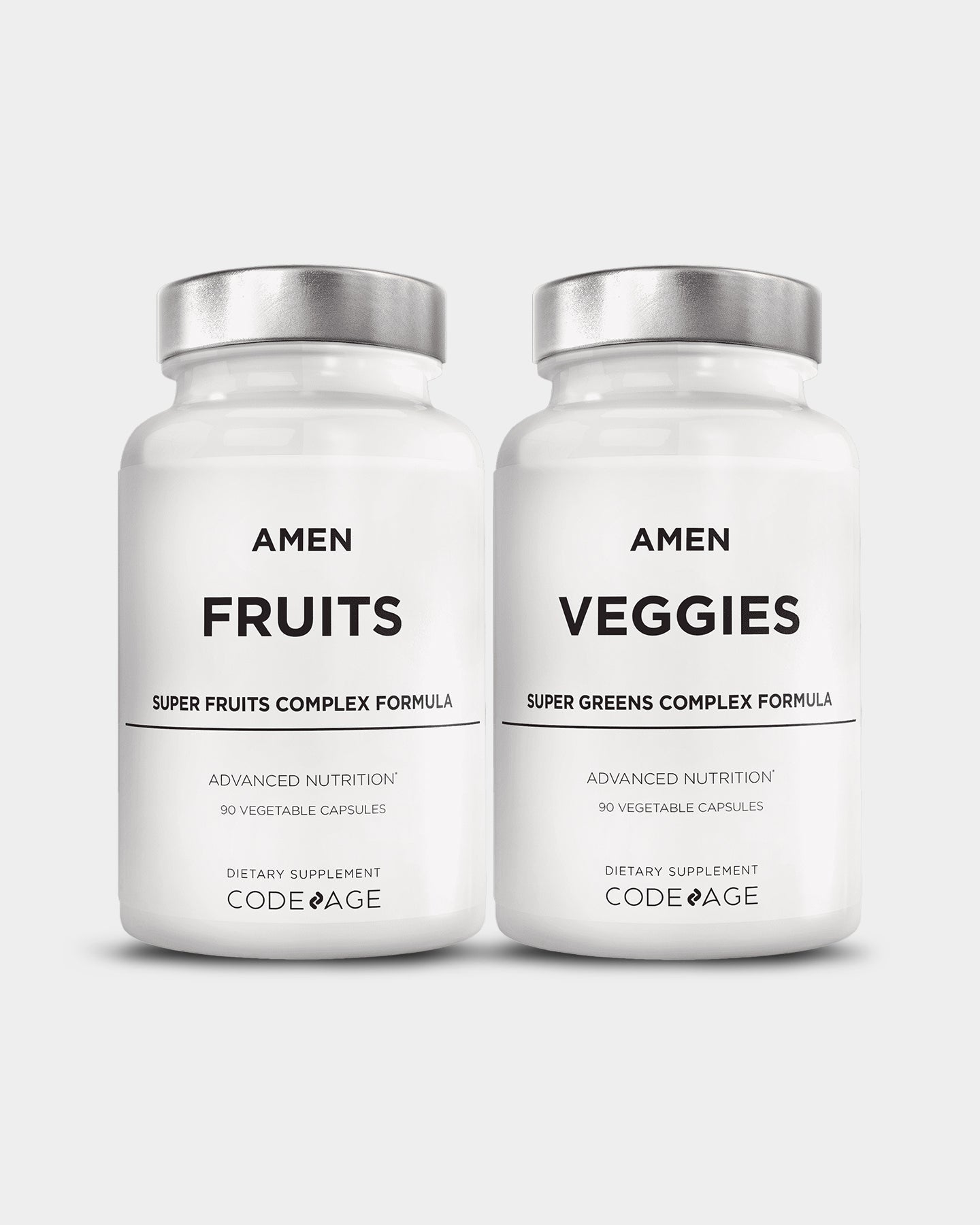 Codeage Amen Fruits + Veggies Multivitamin Bundle - Bodybuilding.com